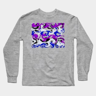 Abstract AJO Swirls Long Sleeve T-Shirt